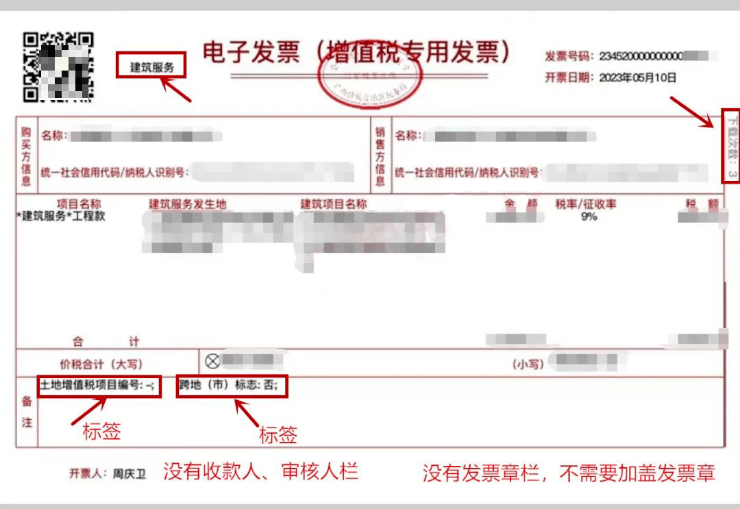 發(fā)票備注欄新規(guī)!數(shù)電票備注欄填寫不全，一律退回！